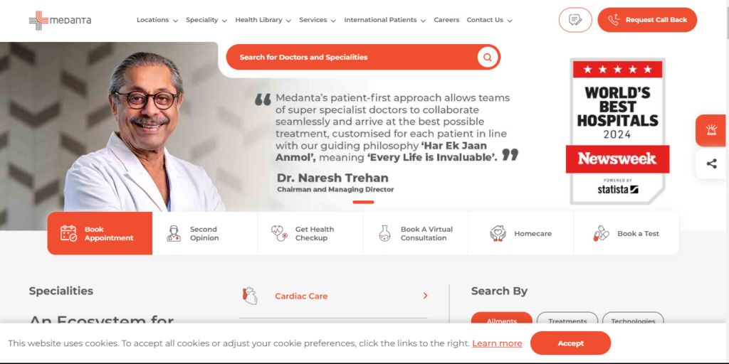 Medanta – The Medicity – The Best Hospital in India